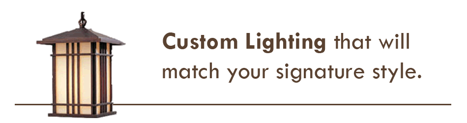 custom outdoor lighting